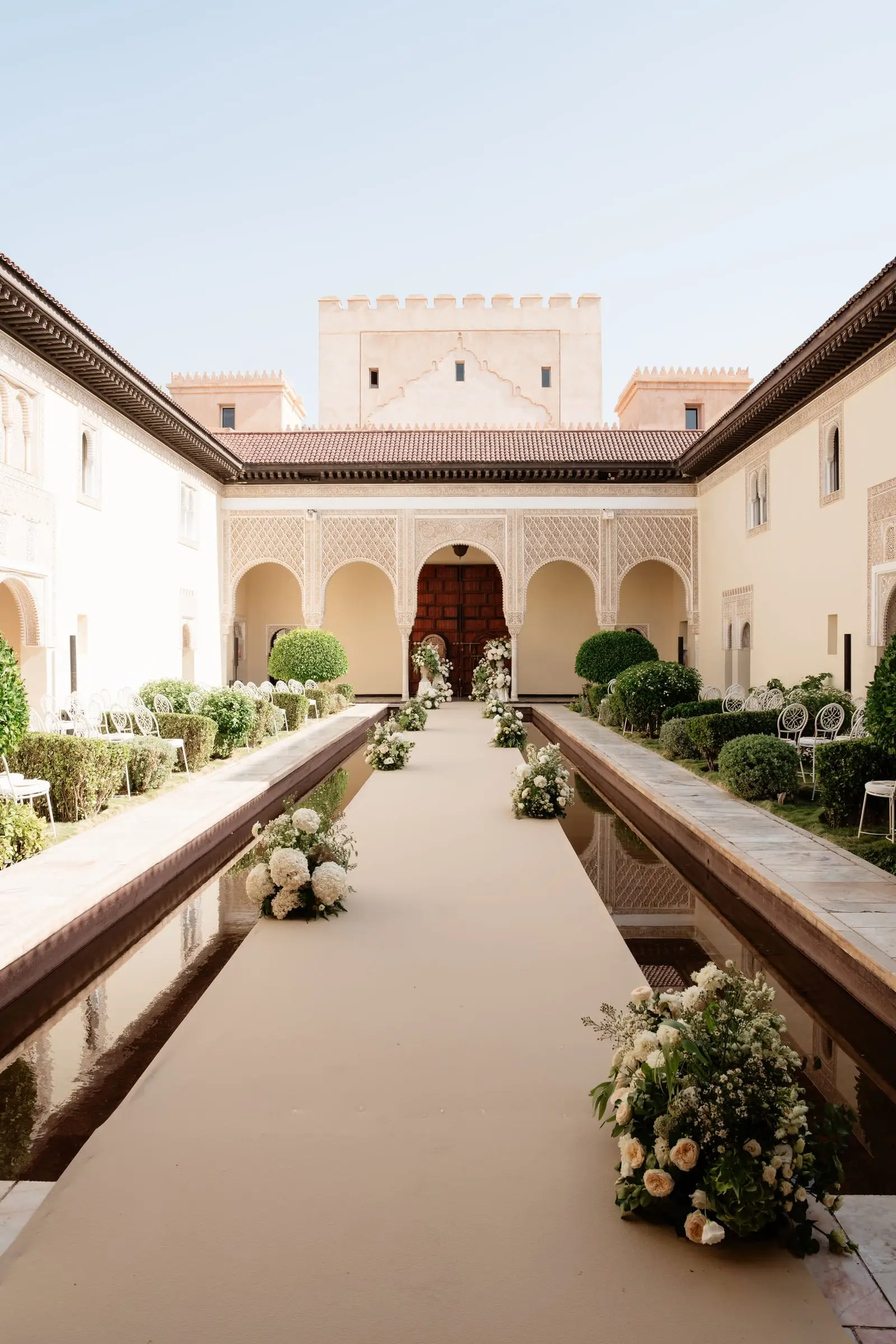 Destination Wedding at Ksar Char Bagh, Marrakech, Morocco