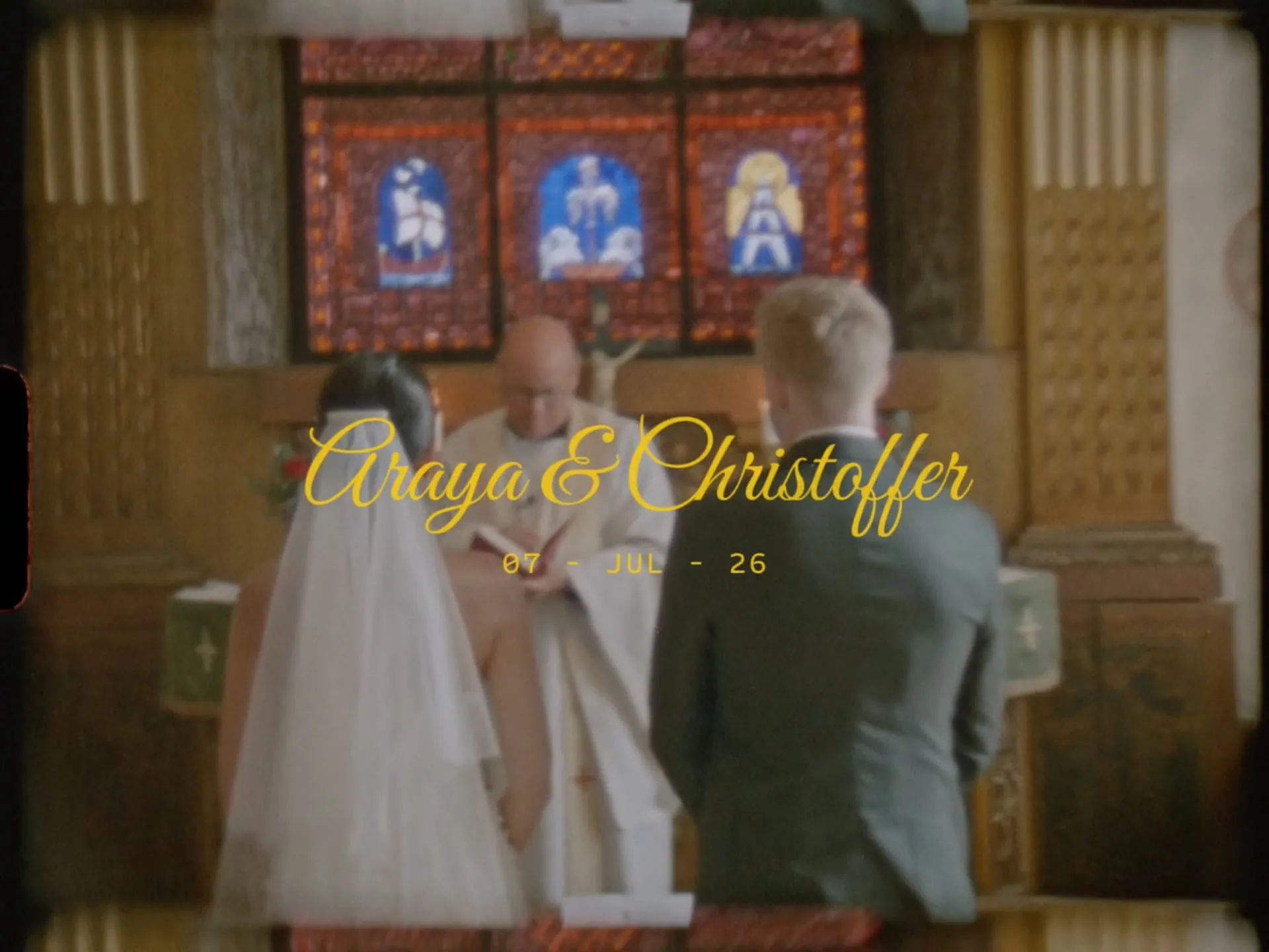 Araya & Christoffer · Super 8 wedding film