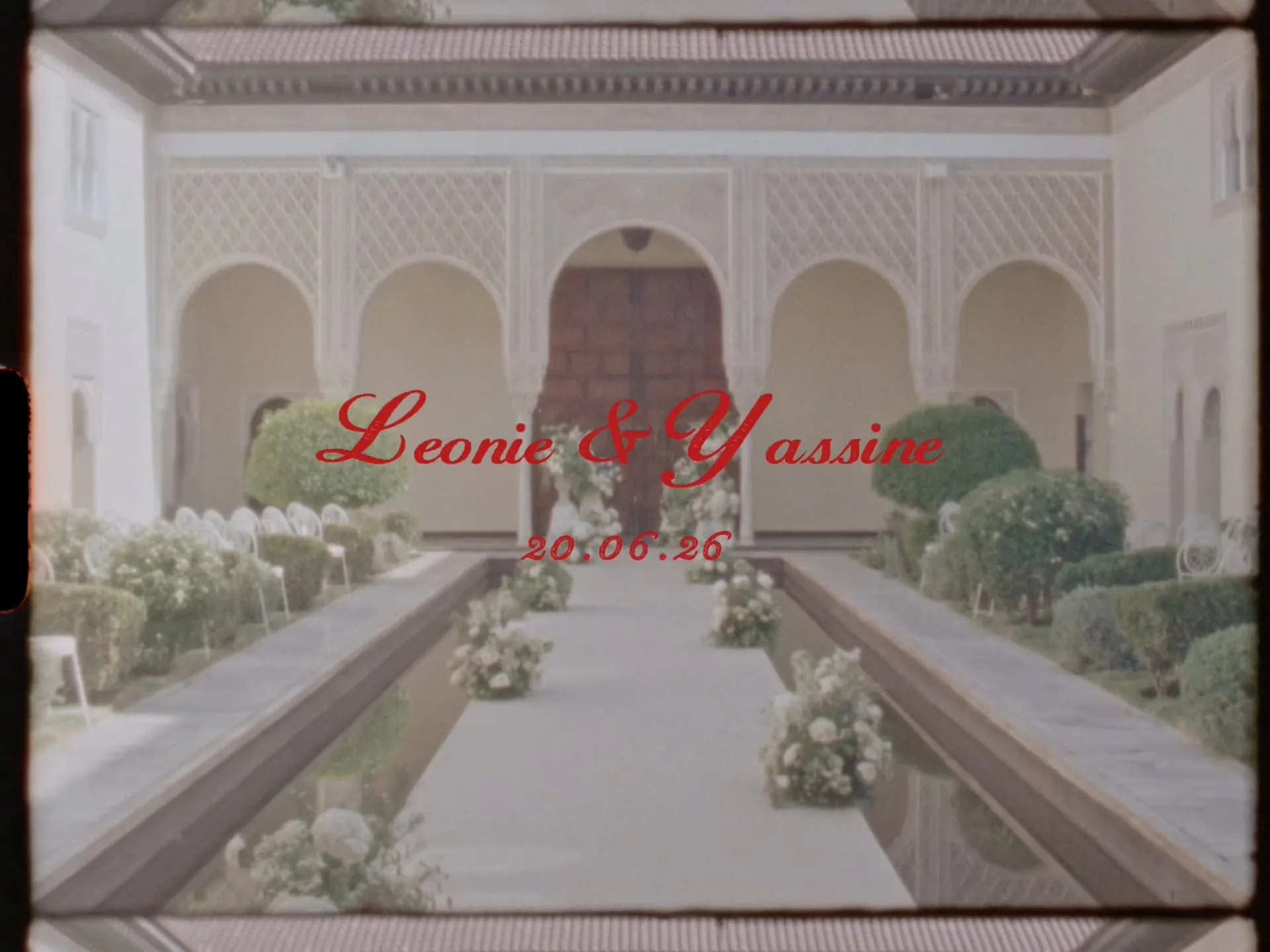 Leonie & Yassine · Super 8 wedding film