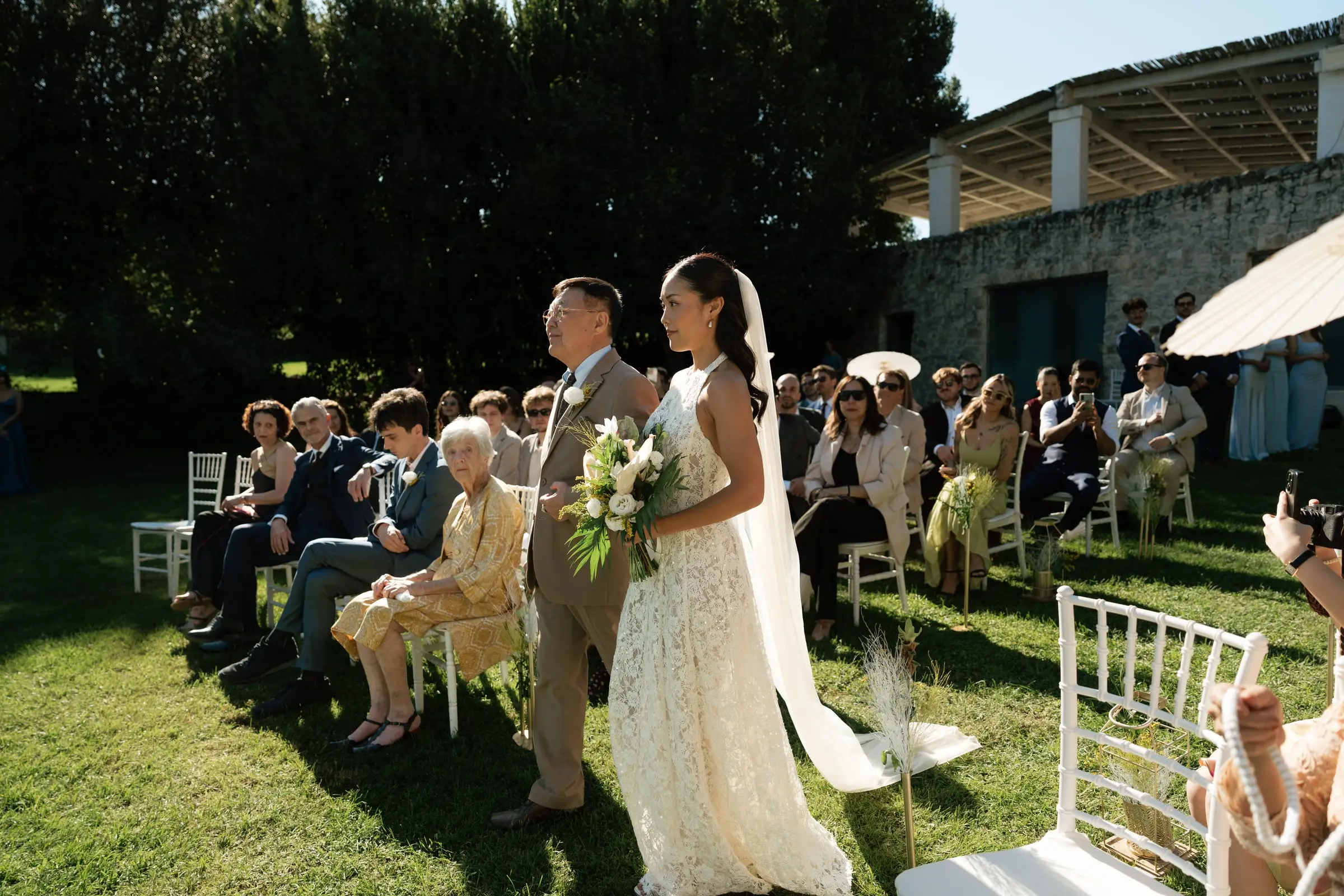 Destination Wedding at Villa Cenci, Cisterino, IT
