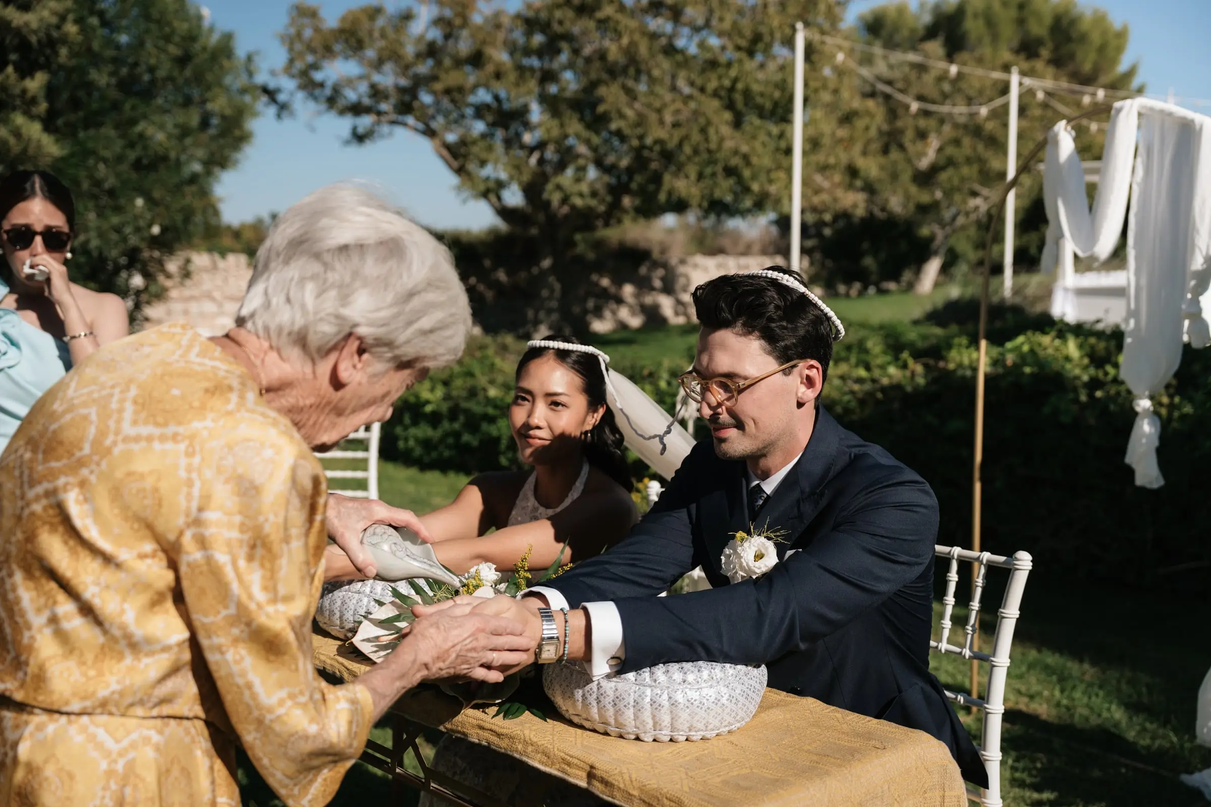 Destination Wedding at Villa Cenci, Cisterino, IT