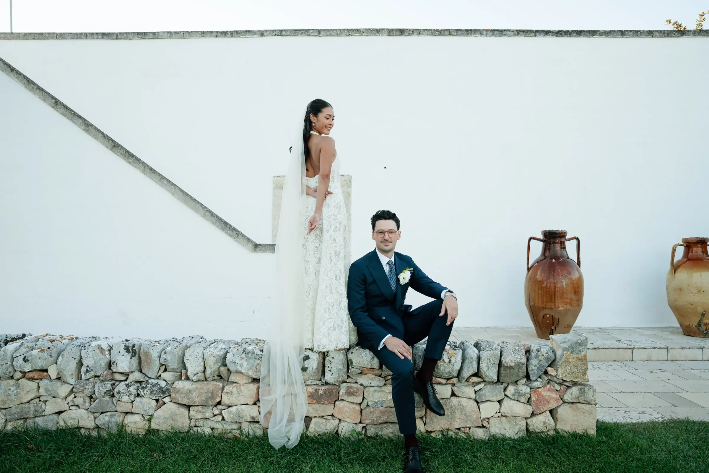 Destination Wedding at Villa Cenci, Cisterino, IT