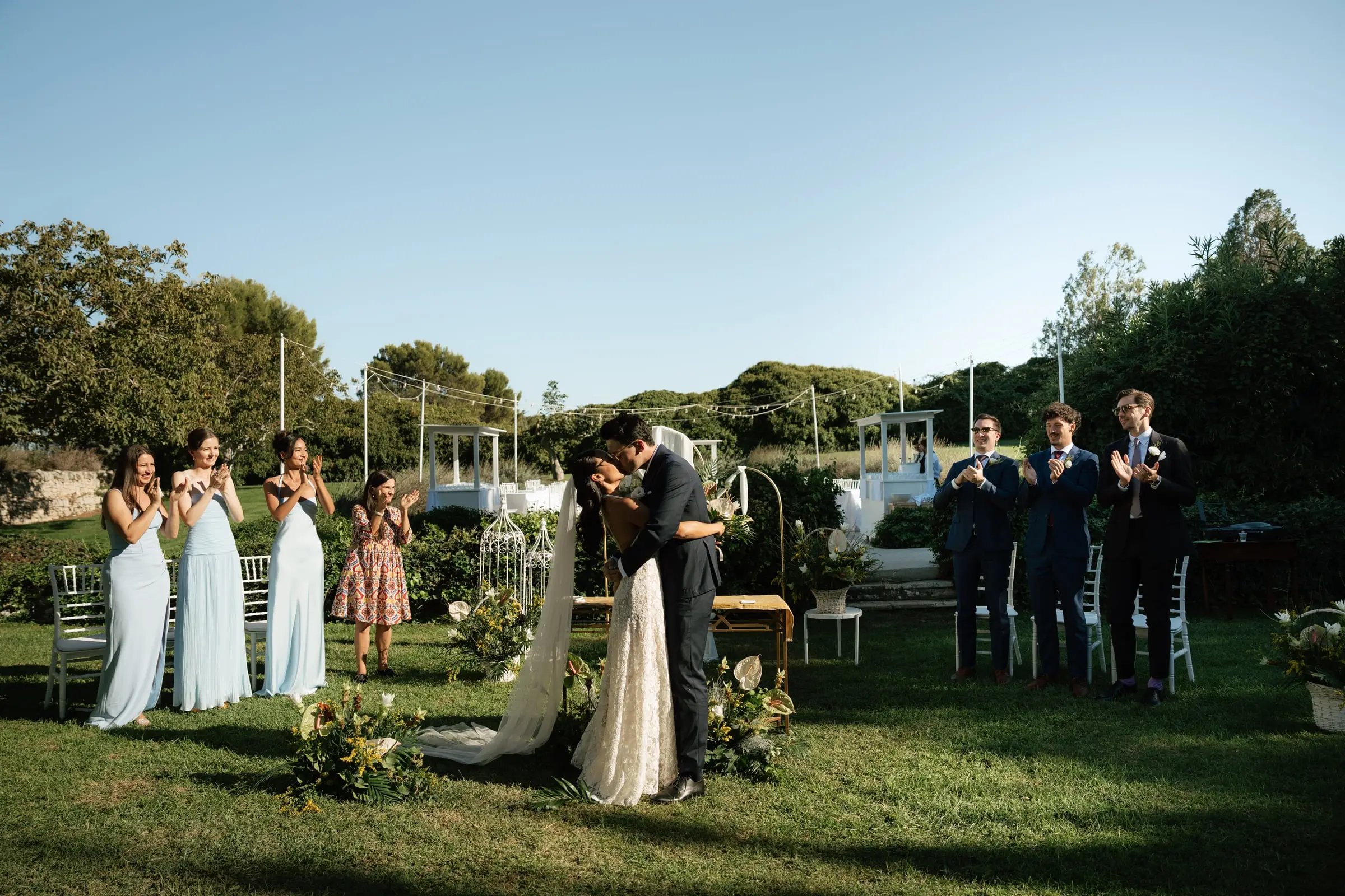 Destination Wedding at Villa Cenci, Cisterino, IT