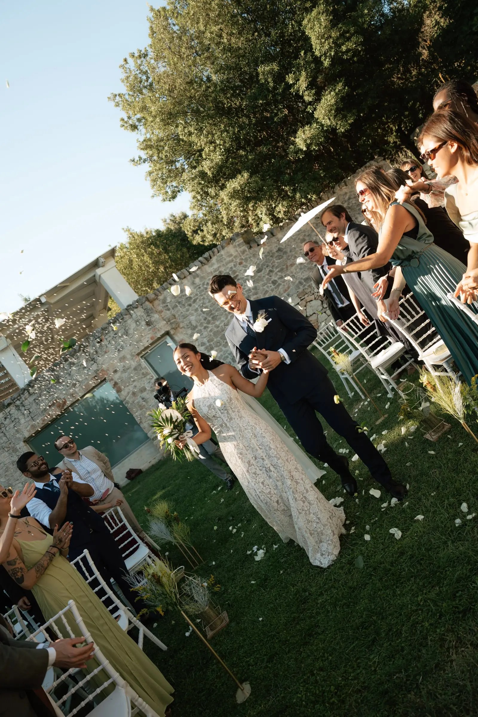 Destination Wedding at Villa Cenci, Cisterino, IT